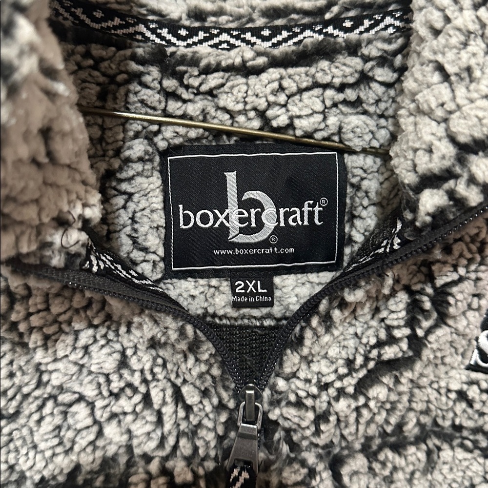 Boxcraft Fleece Pullover With Seattle Patch - image 2